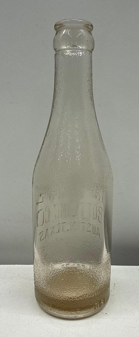 1920's Nu Grape Bottling Soda Bottle Austin, Texas - 4