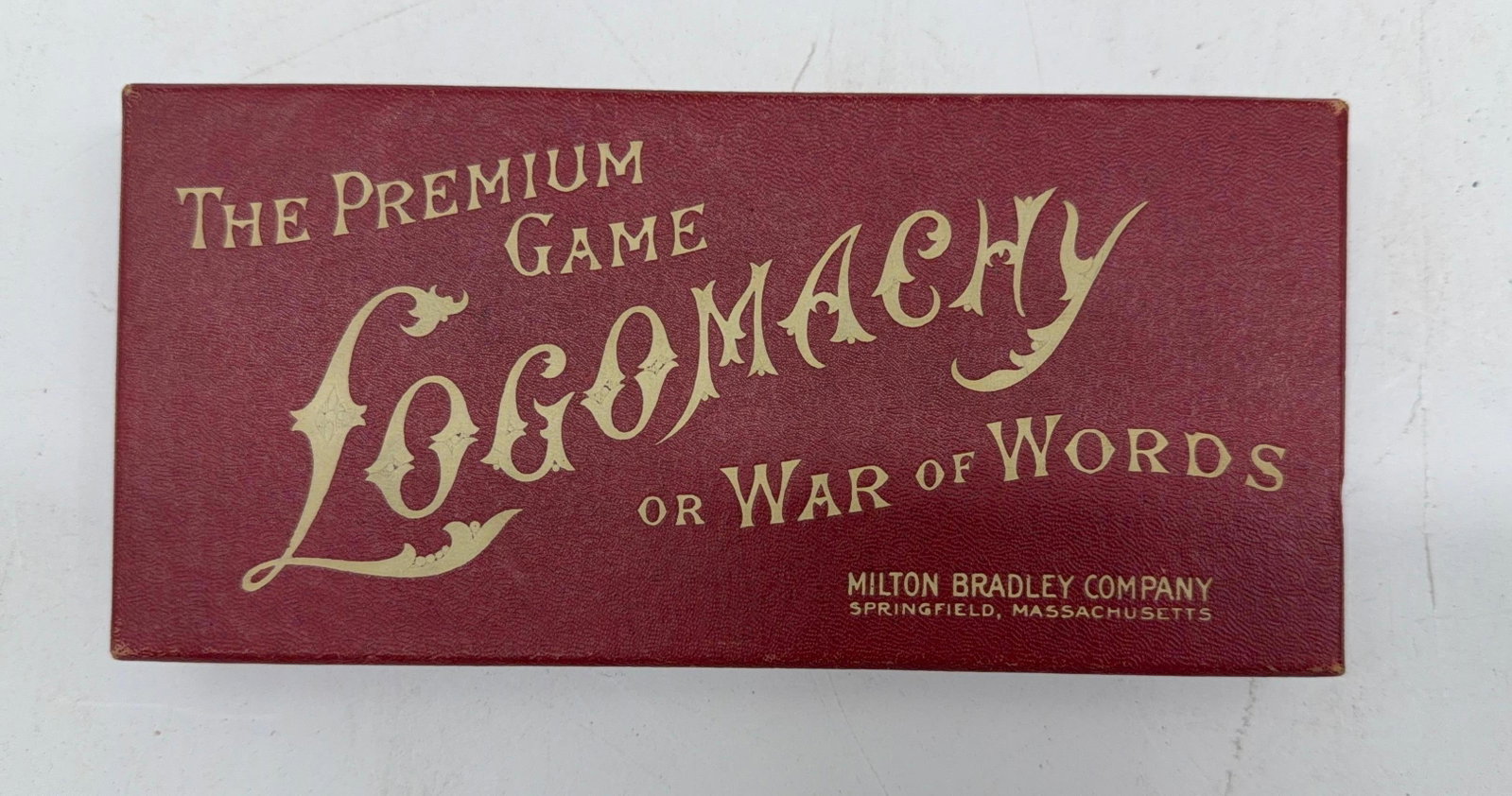 Early "Logo Machy" Board Game Milton Bradley - 2