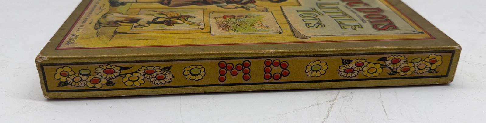 1907 Early "Magic Dots for Tots" Board Game - 4