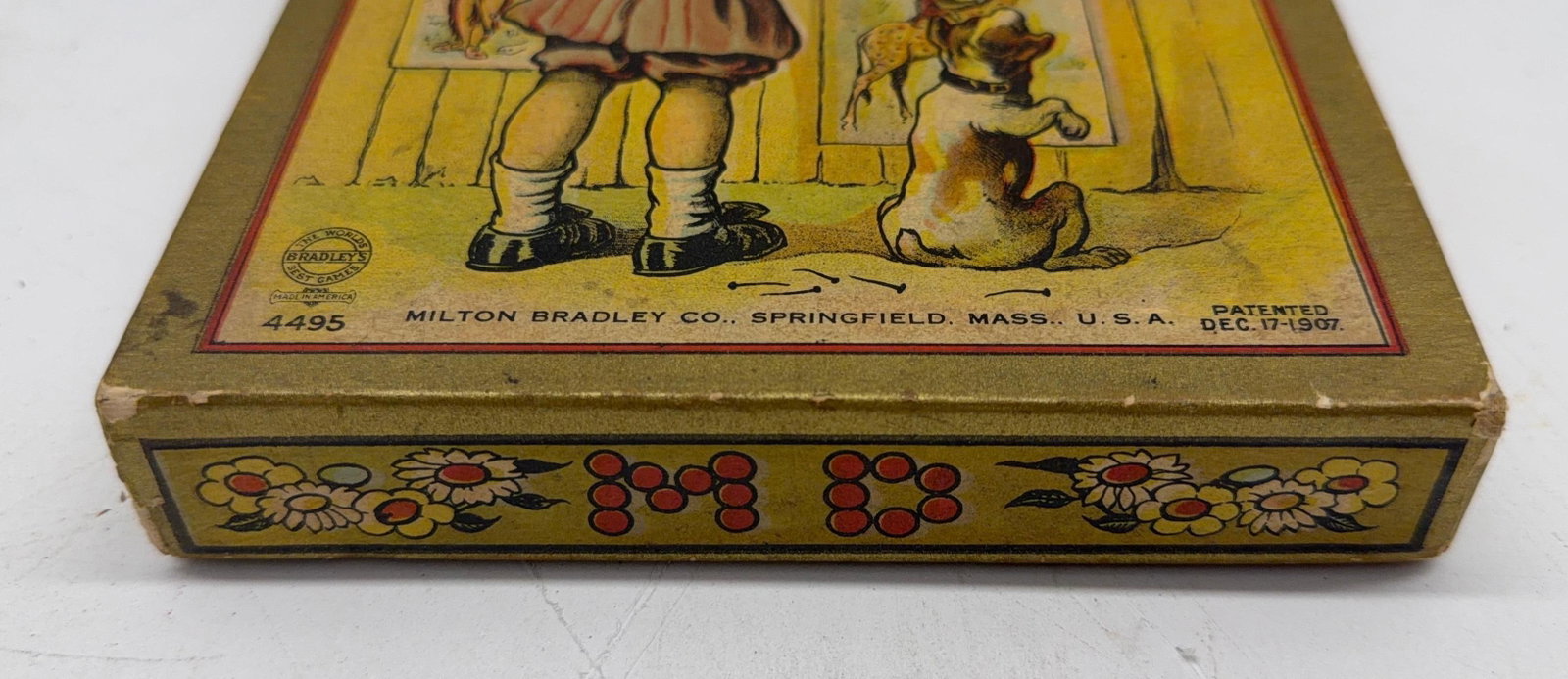 1907 Early "Magic Dots for Tots" Board Game - 5