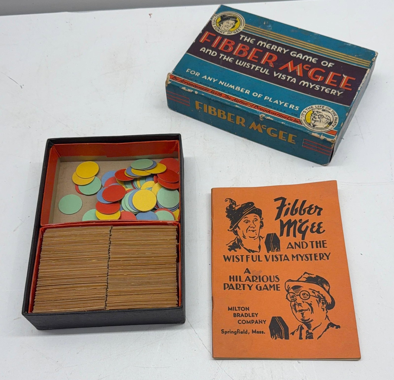 "The Merry Game of Fibber McGee Board Game - 2