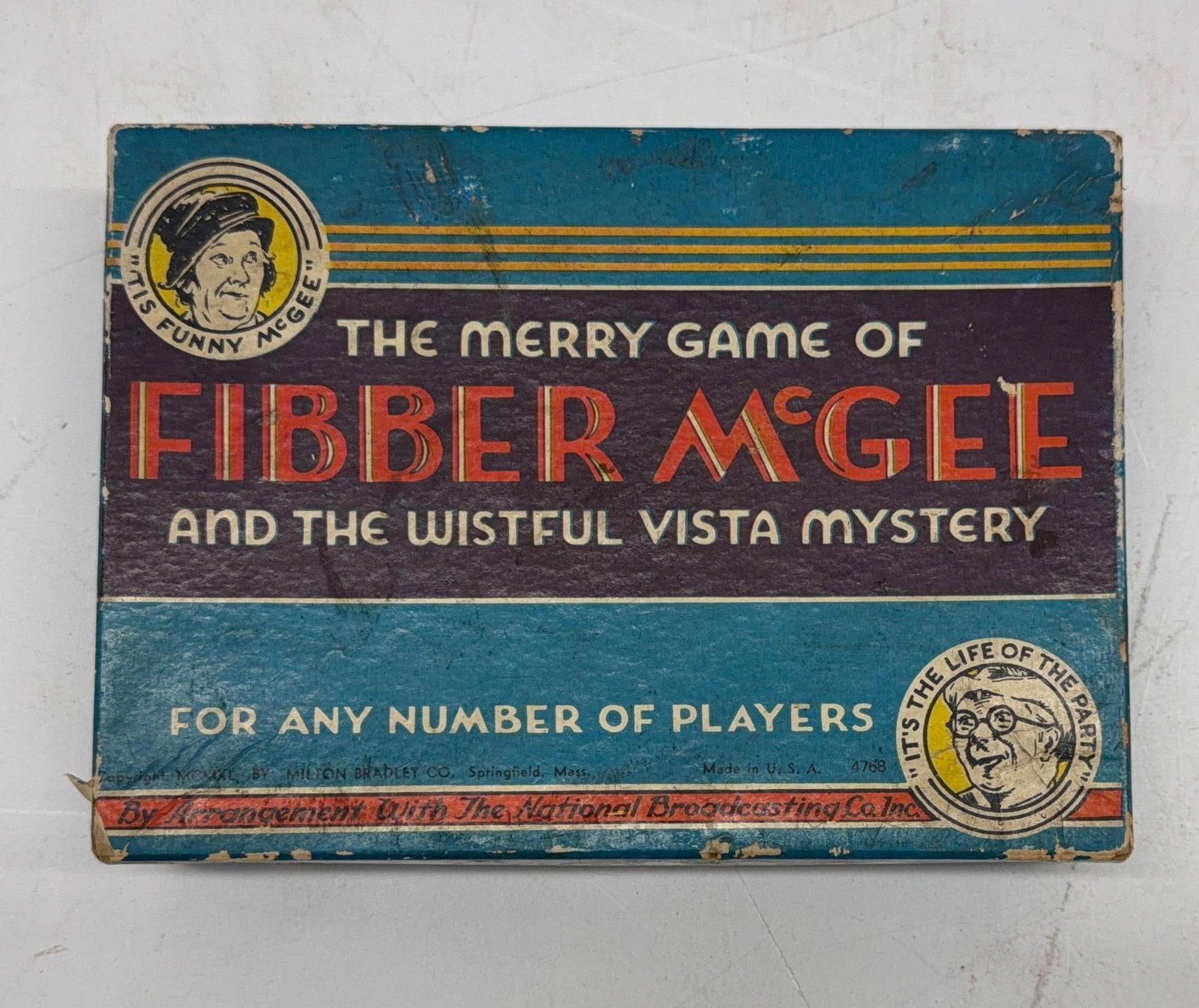 "The Merry Game of Fibber McGee Board Game - 5