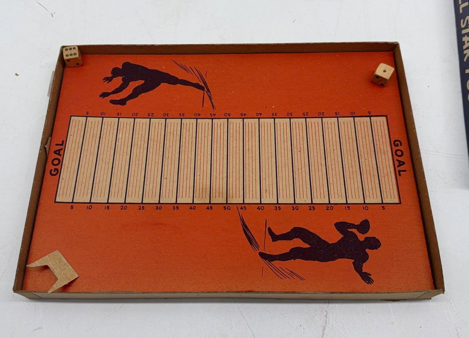 Early Allstar Football Board Game - 2