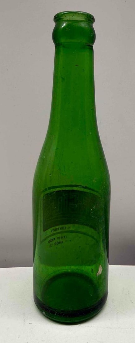 Virgil's 7oz Green Soda Bottle Cushing, Oklahoma - 2