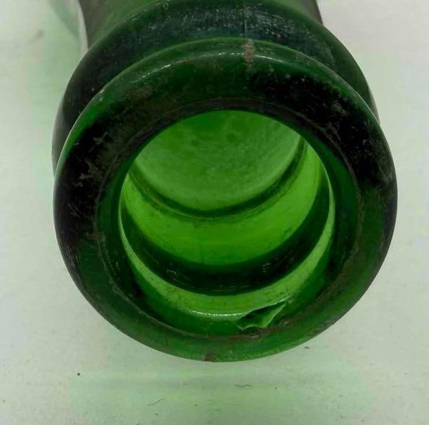 Virgil's 7oz Green Soda Bottle Cushing, Oklahoma - 4