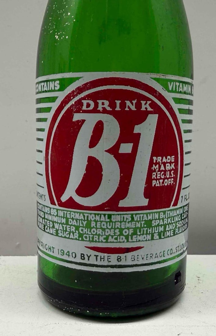 B1 Lemon Lime Soda Bottle Tulsa, Oklahoma - 2
