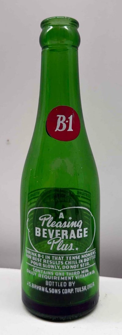 B1 Lemon Lime Soda Bottle Tulsa, Oklahoma - 3