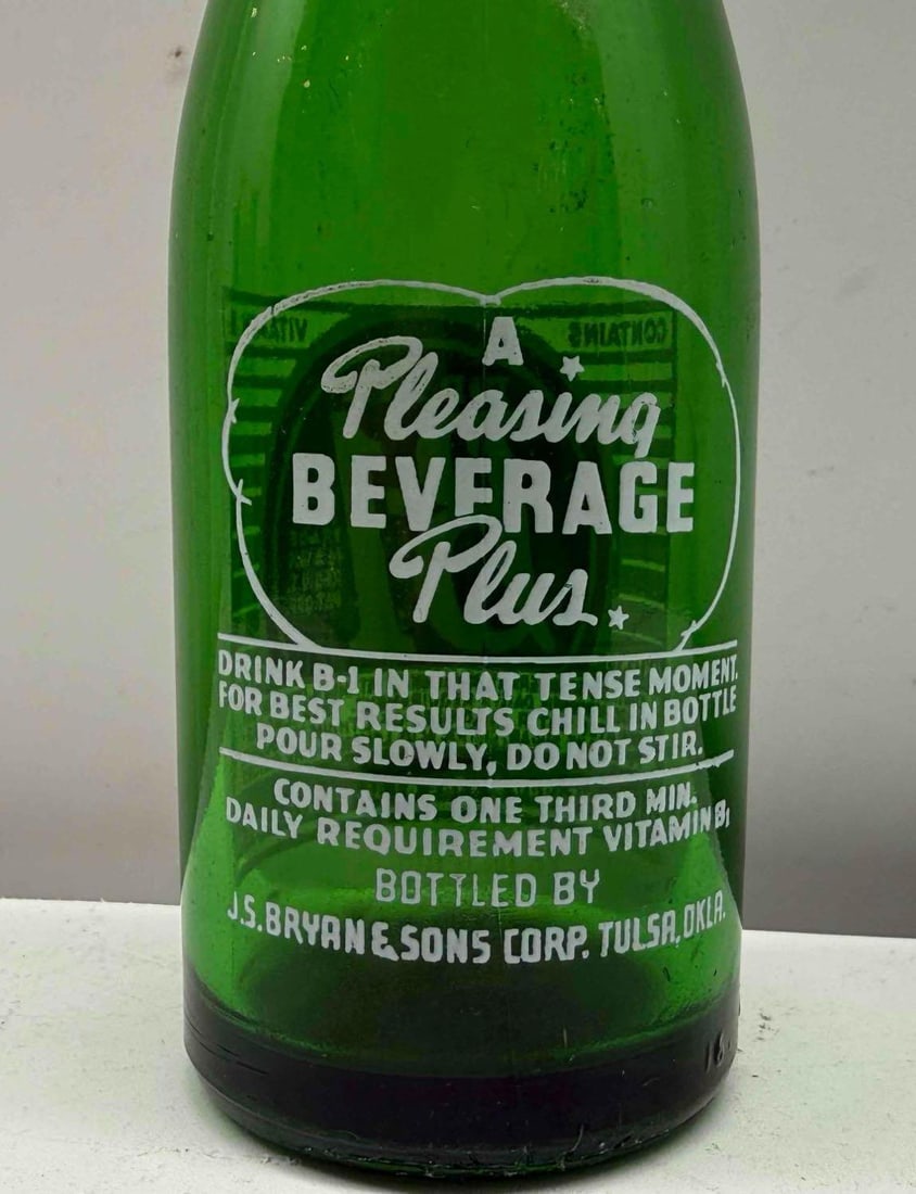 B1 Lemon Lime Soda Bottle Tulsa, Oklahoma - 4