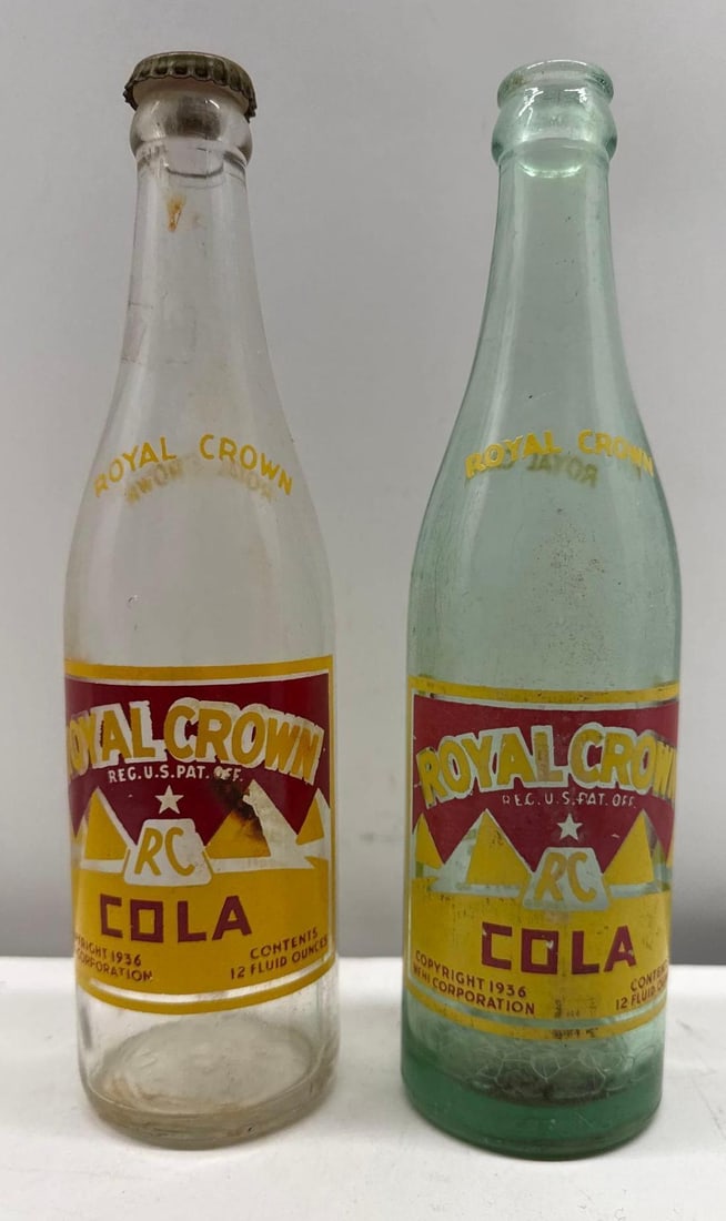 1936 Royal Crown Tulsa and Kansas City Missouri Bottles (1 of 6)