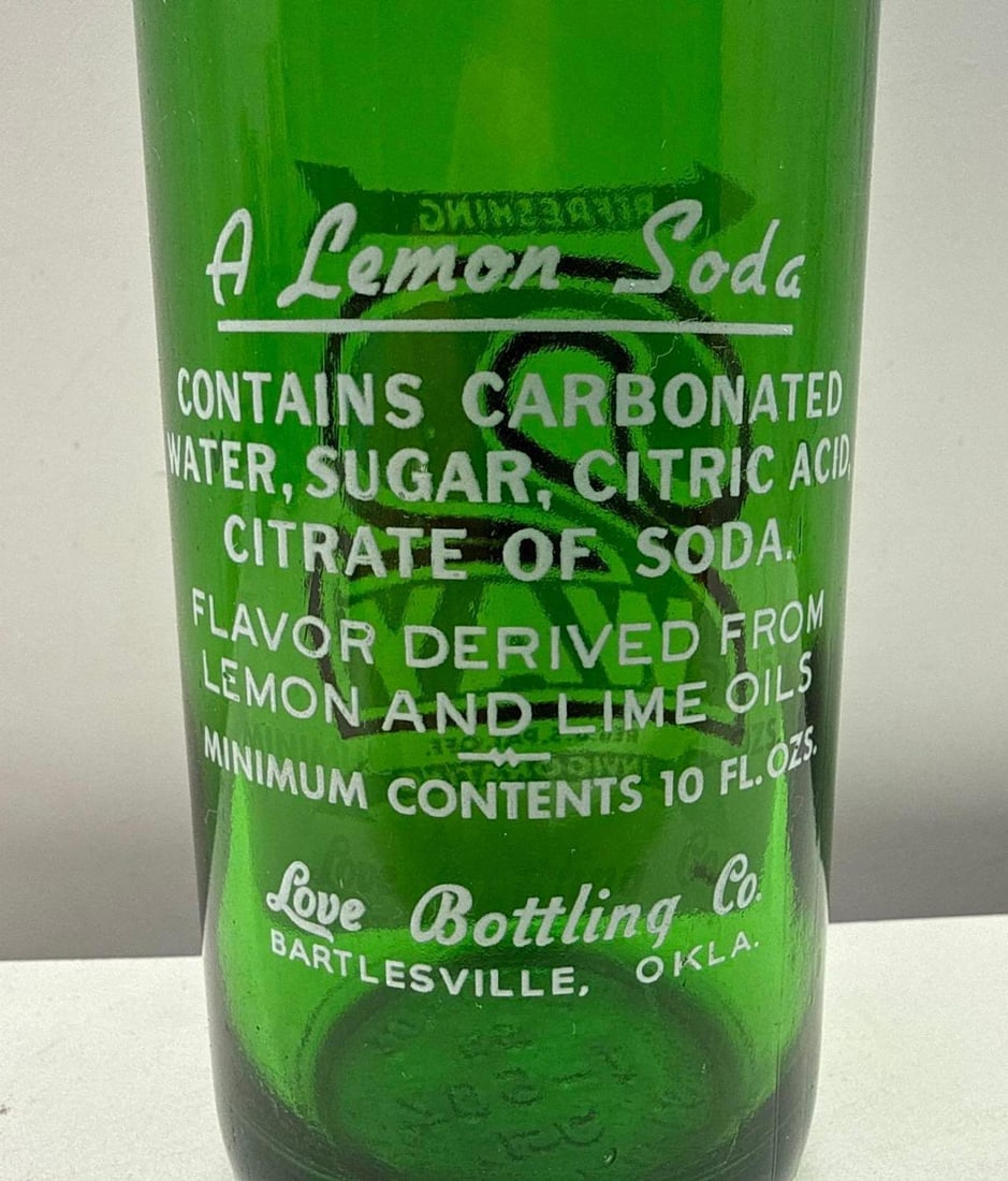 2 Way Lemon Lime Soda Love Bottling Bartlesville, OK - 5
