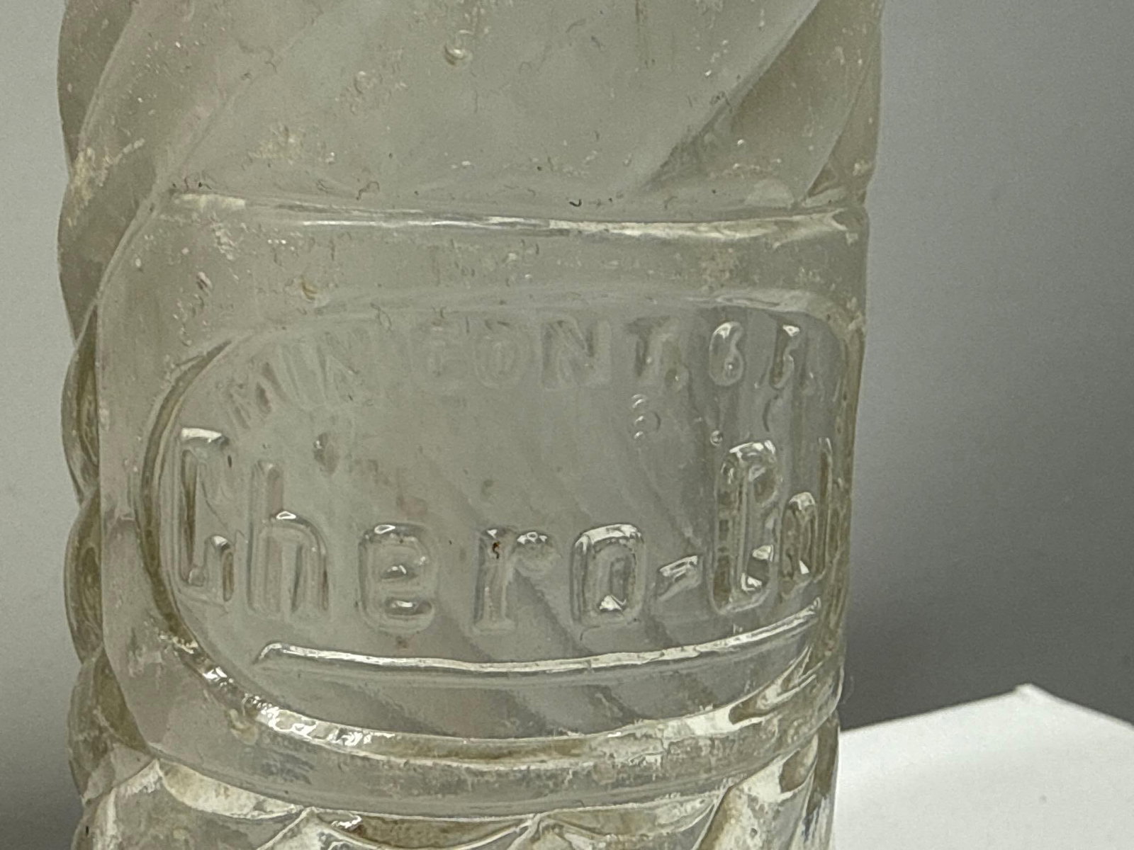Chero-Cola Art Deco Soda Bottle Fort Worth, Texas - 2