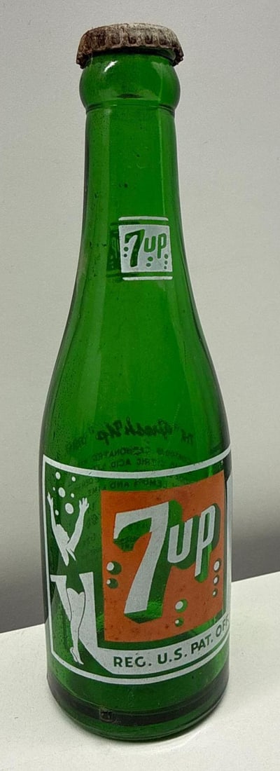 Art Deco 7up 7oz Bottle Austin, TX: Art Deco 7up 7oz Bottle Austin, TX