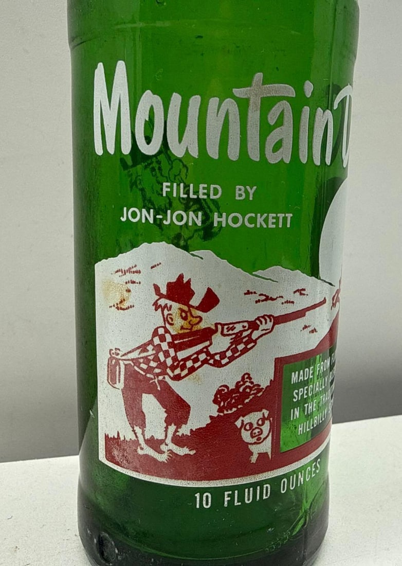 Mountain Dew Hillbilly Bottle "Jon-Jon Hocket" - 2