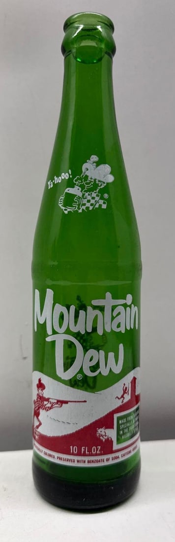Mountain Dew Hillbilly Soda Bottle: Mountain Dew Hillbilly Soda Bottle