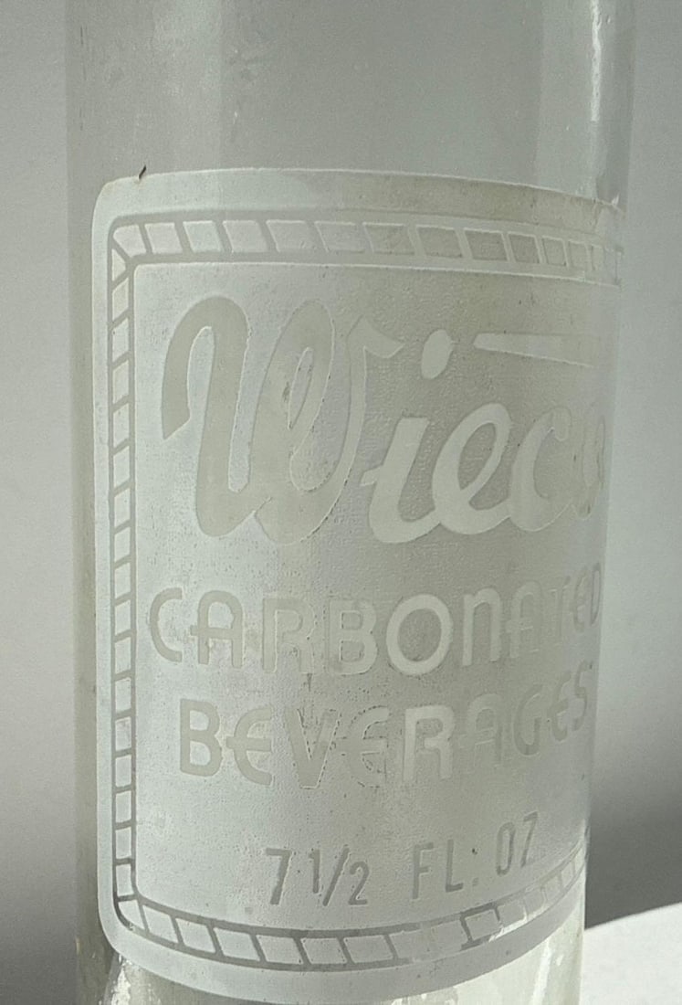 WIECO Carbonated Beverages Soda Bottle Marion, WI - 2