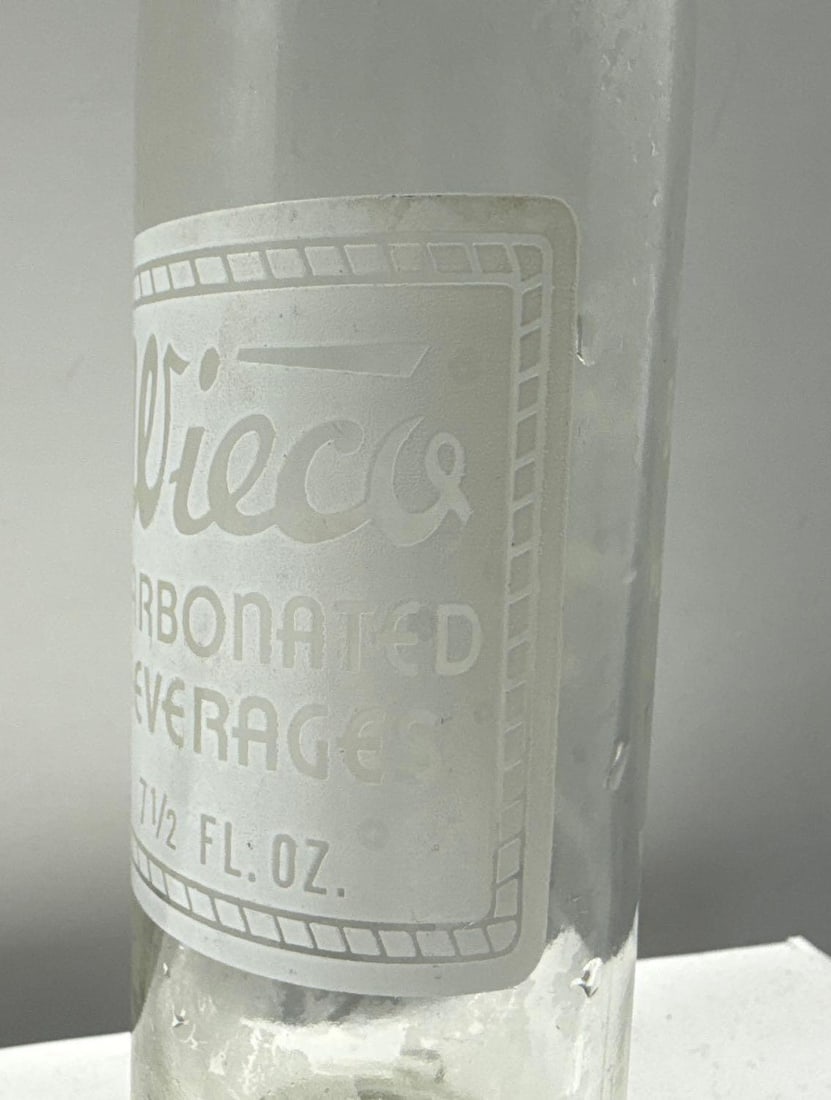 WIECO Carbonated Beverages Soda Bottle Marion, WI - 3