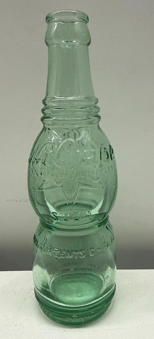 1920's Nu Icy Figural Soda Bottle - 3