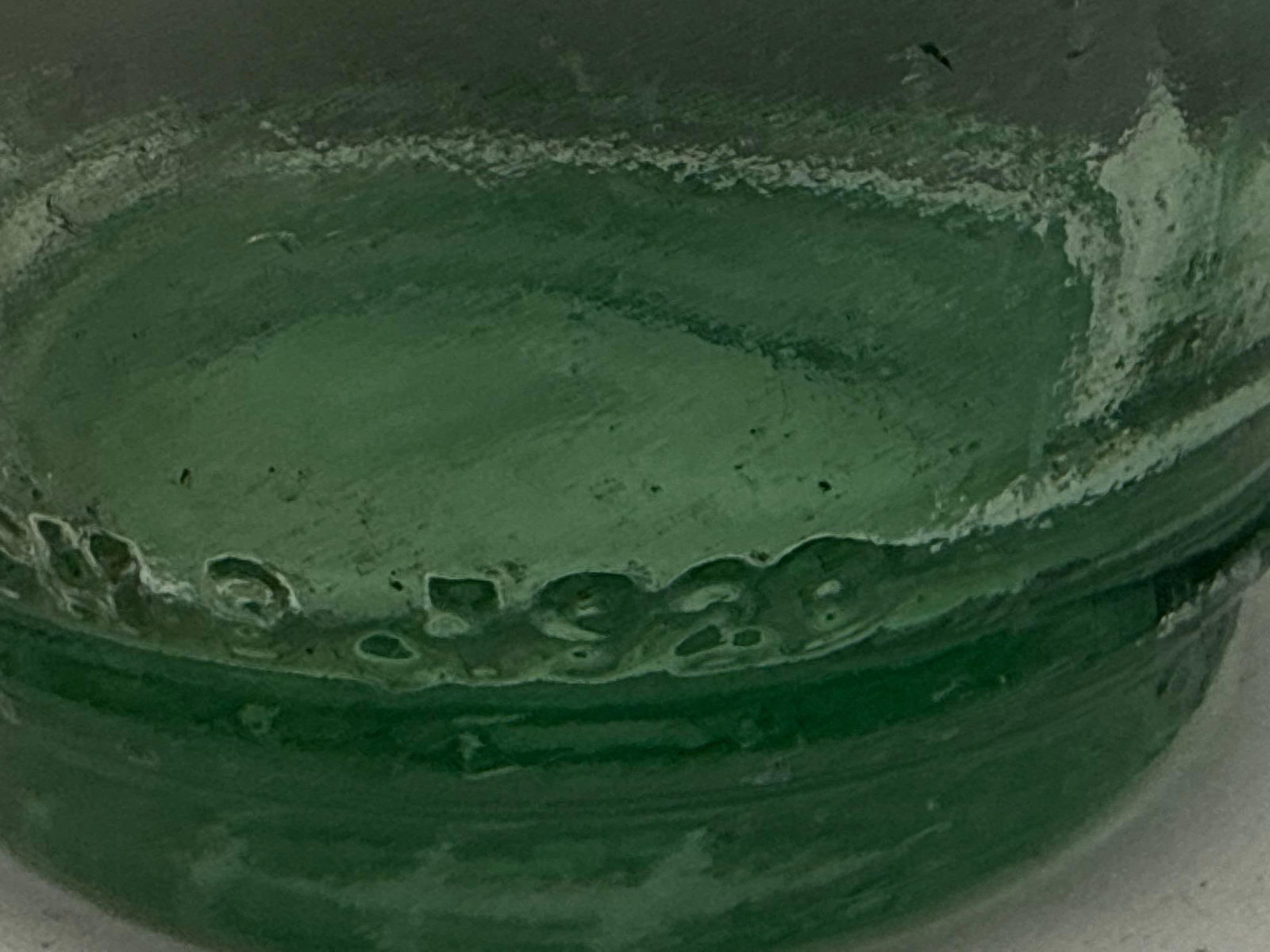 1920's Nu Icy Figural Soda Bottle - 5