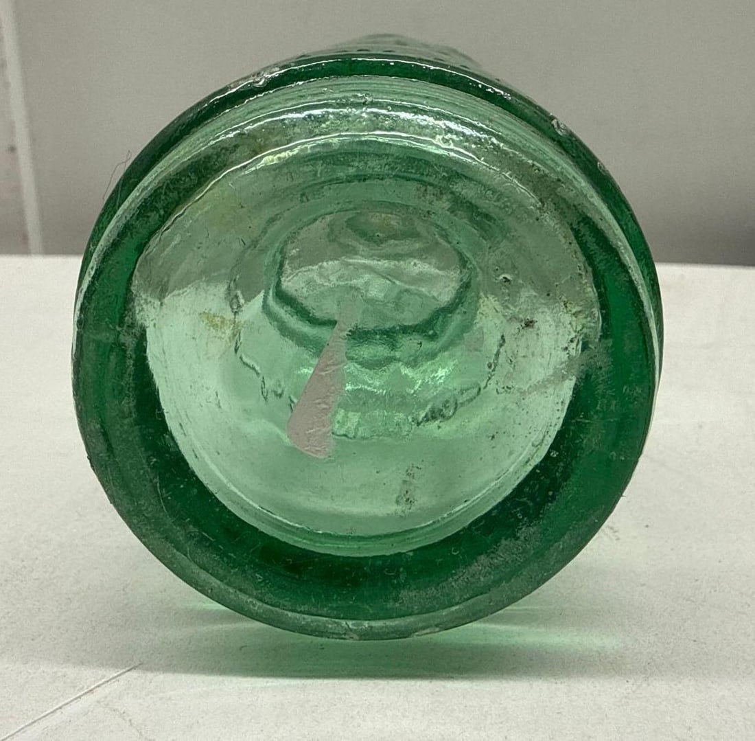 1920's Nu Icy Figural Soda Bottle - 6