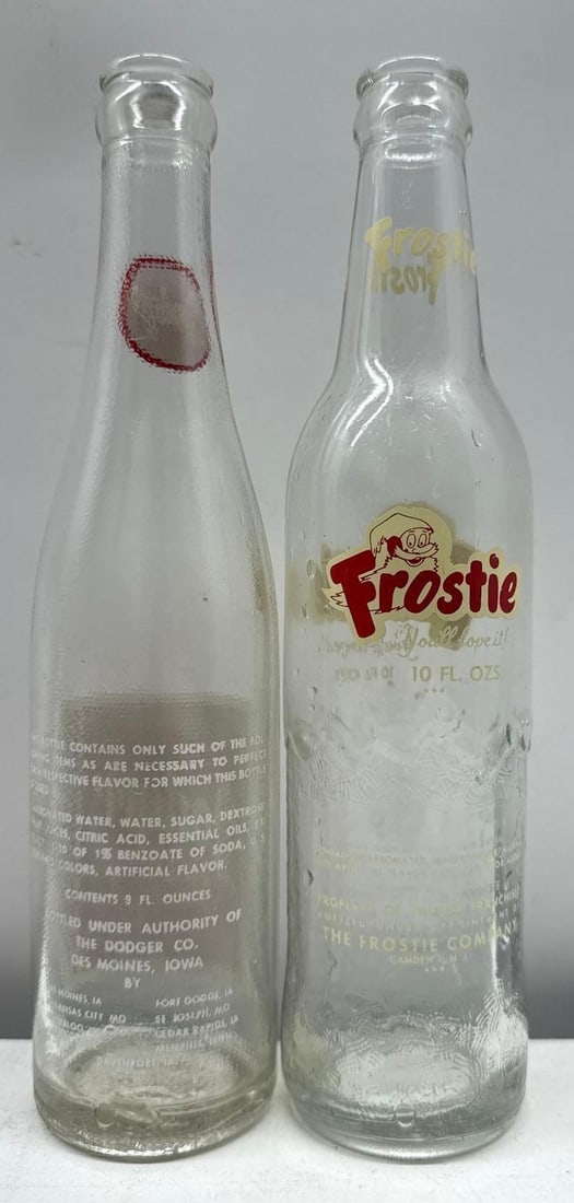 Dodger and Frostie Soda Bottles - 2