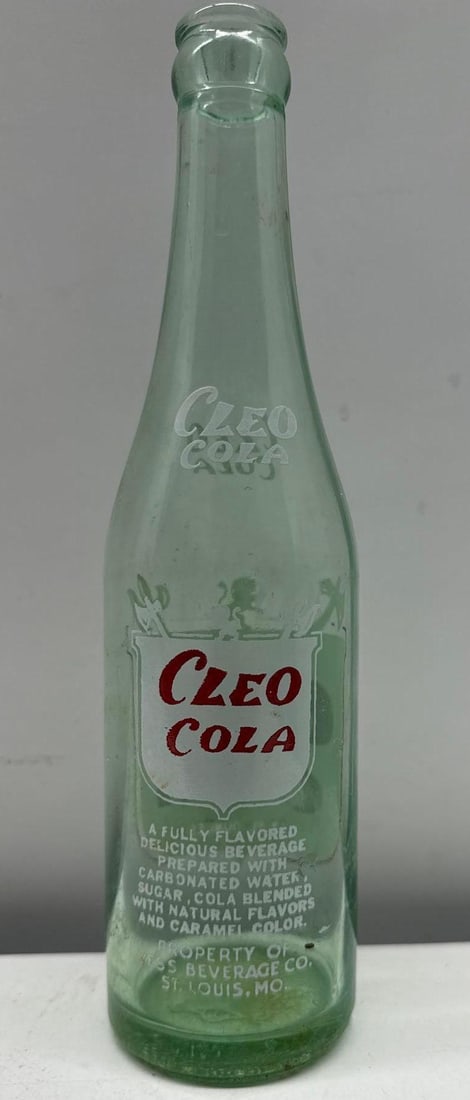 Cleo Cola Soda Bottle St. Louis, MO - 2