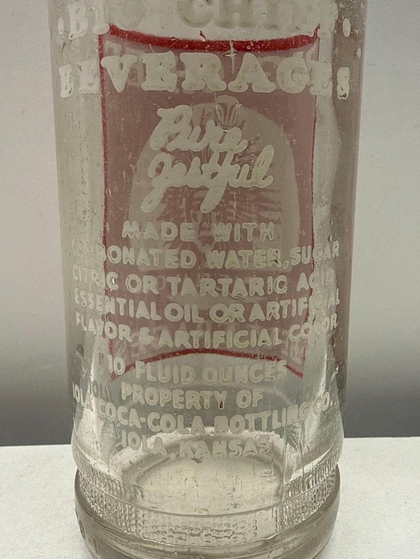 Big Chief Soda Bottle Iola, KS - 2