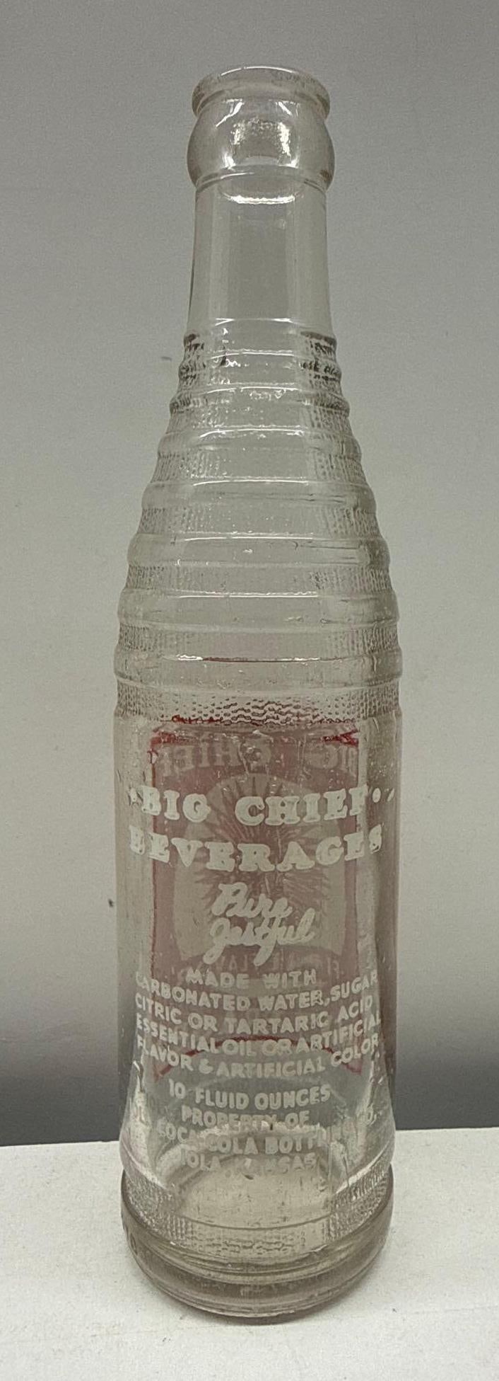 Big Chief Soda Bottle Iola, KS - 3