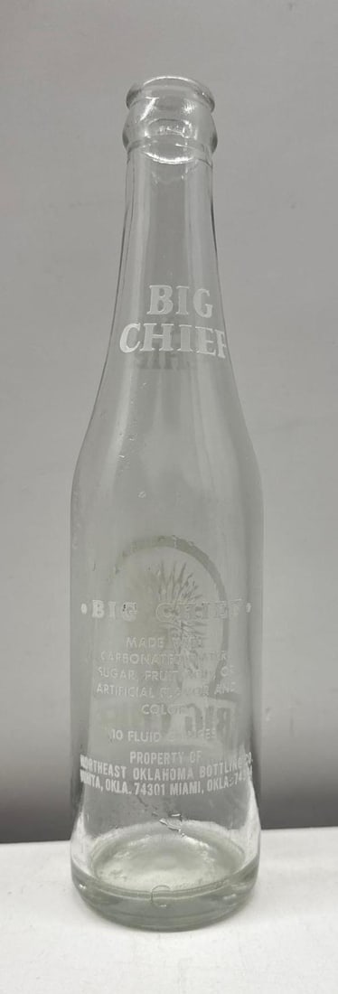 Big Chief Soda Bottle Miami, Oklahoma - 3