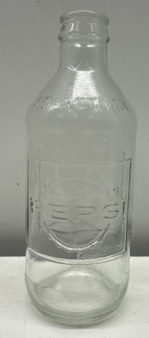 Pepsi-Cola Clear 10oz, Sprite Family Size and Patio Soda Bottles - 2