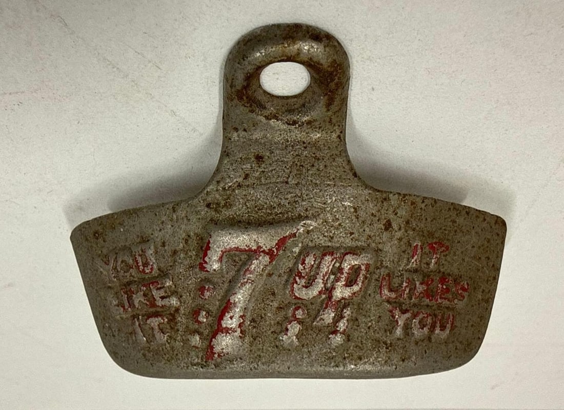 Stop With 7up Decal and Bottle Opener - 2