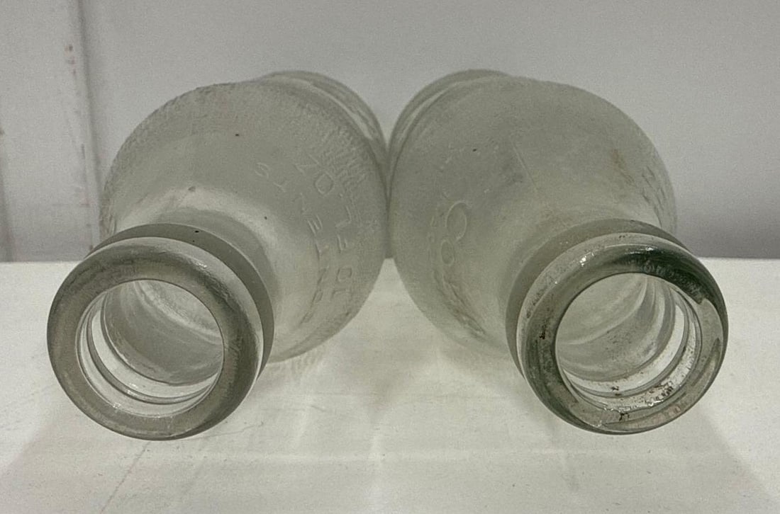 Two Coca-Cola Clear Do Not Refill Bottles - 7