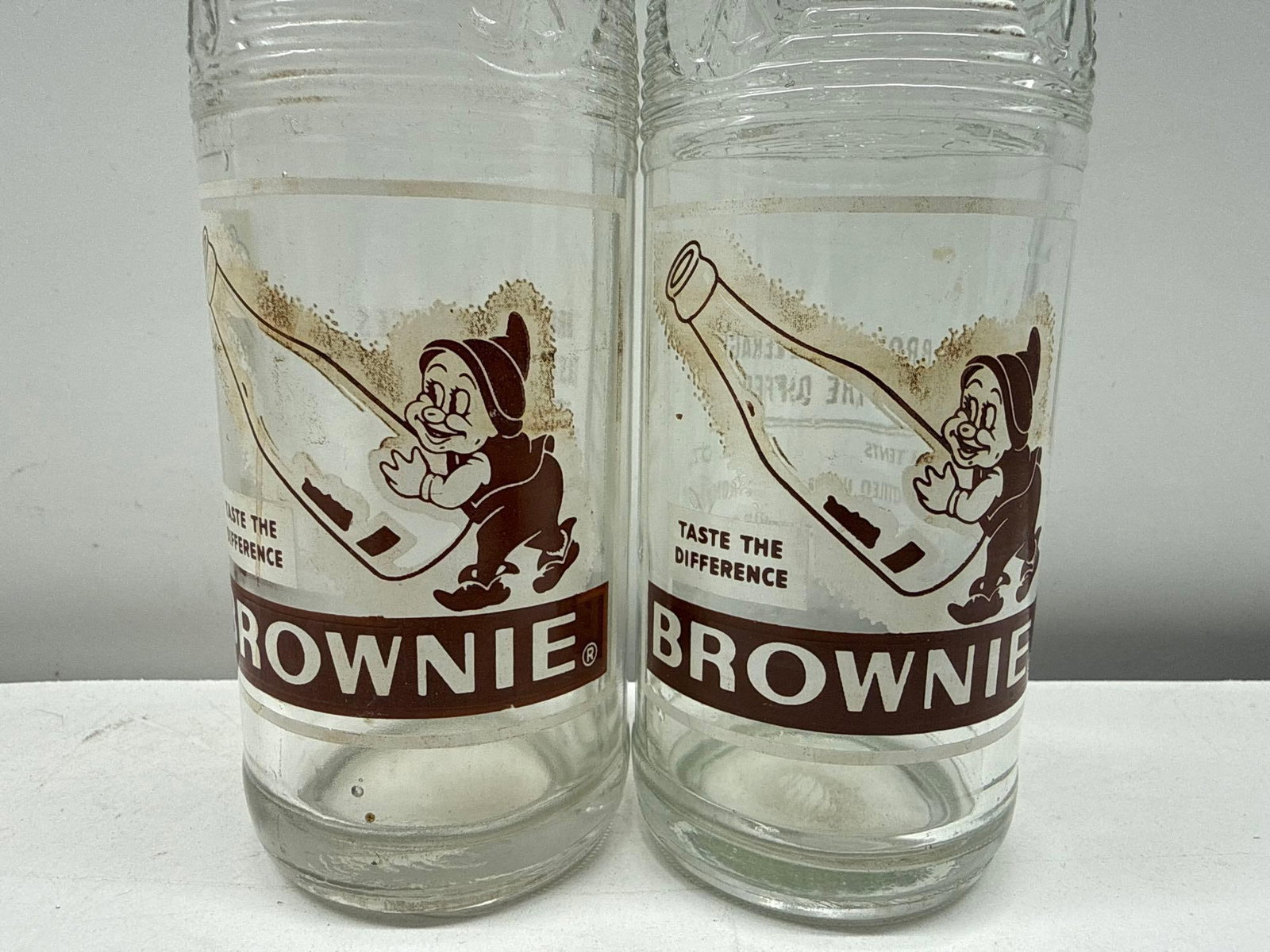 Two "King Size" Brownie Soda Bottles Schiller Park, Illinois - 2