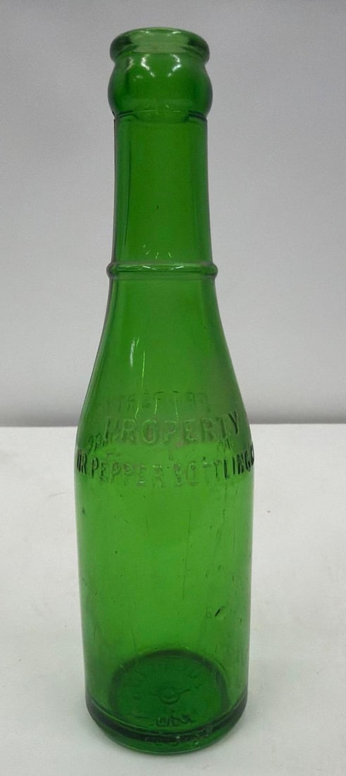 Dr Pepper Green Soda Bottle Joplin, MO - 2