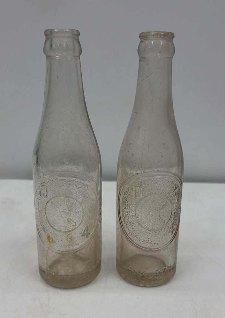 Two Dr Pepper Good for Life Soda Bottles McAlester, OK - 2