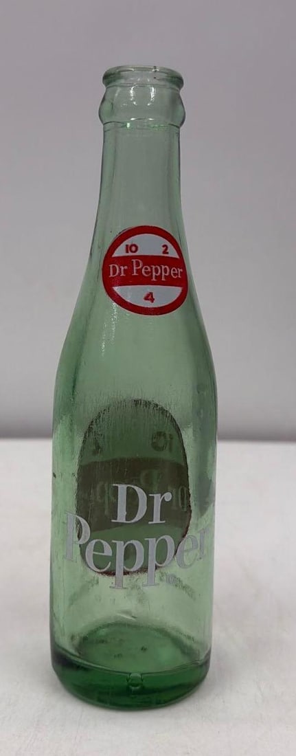 Dr Pepper 10-2-4 Clear 6.5oz Soda Bottle - 2