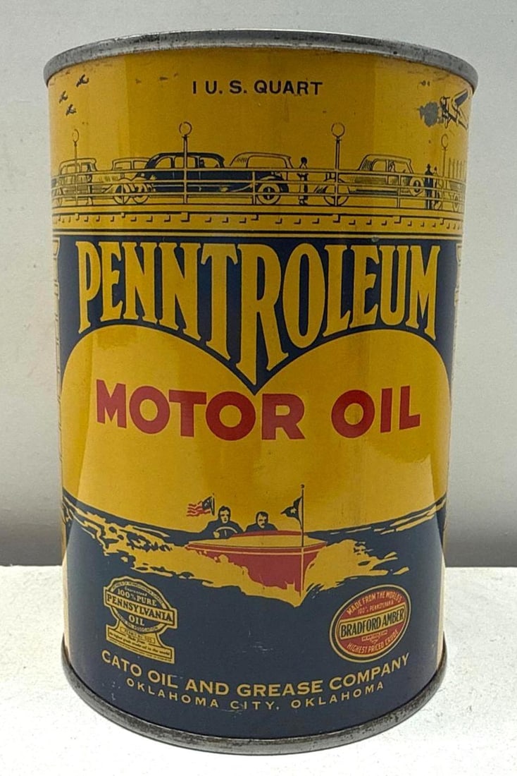 Penntroleum Quart Oil Can Oklahoma City, OK (1 of 8)