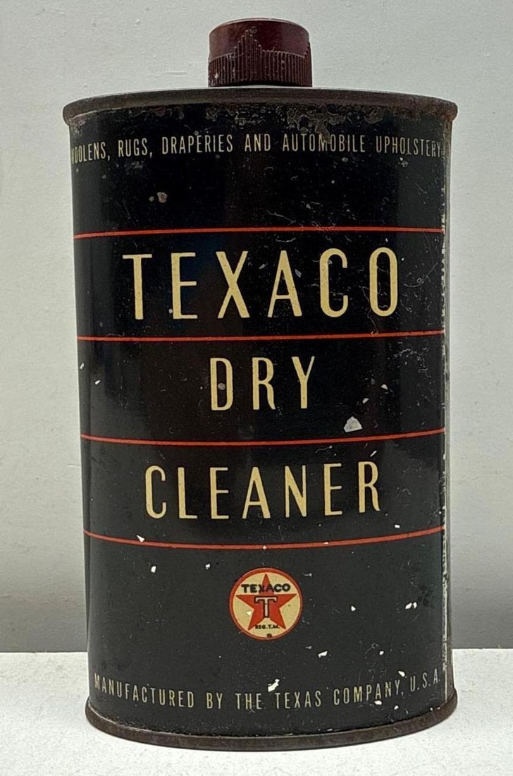 Texaco Dry Cleaner Soldered Seam Can (1 of 8)