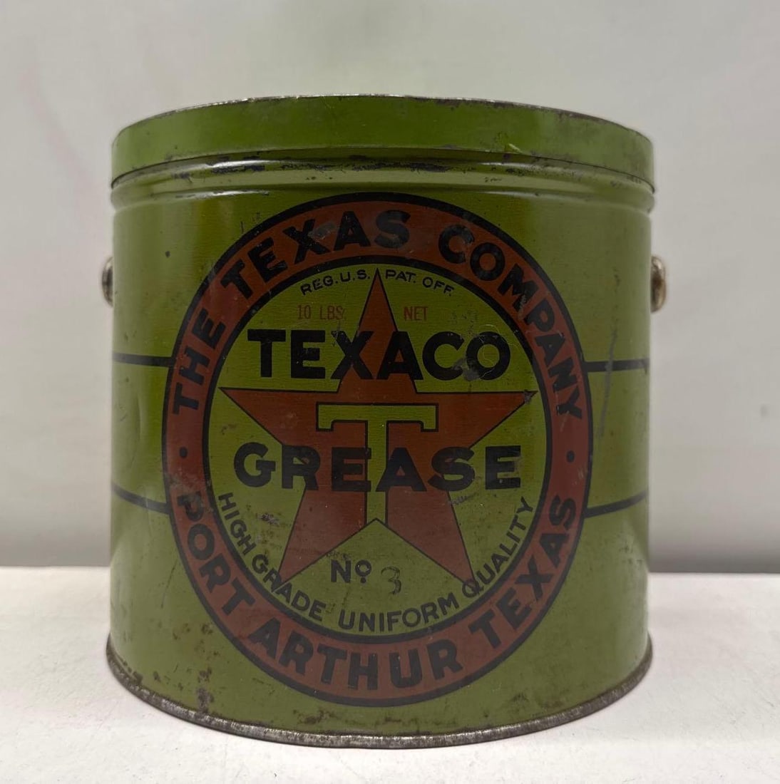 Texaco 5lb Grease Pail (1 of 6)