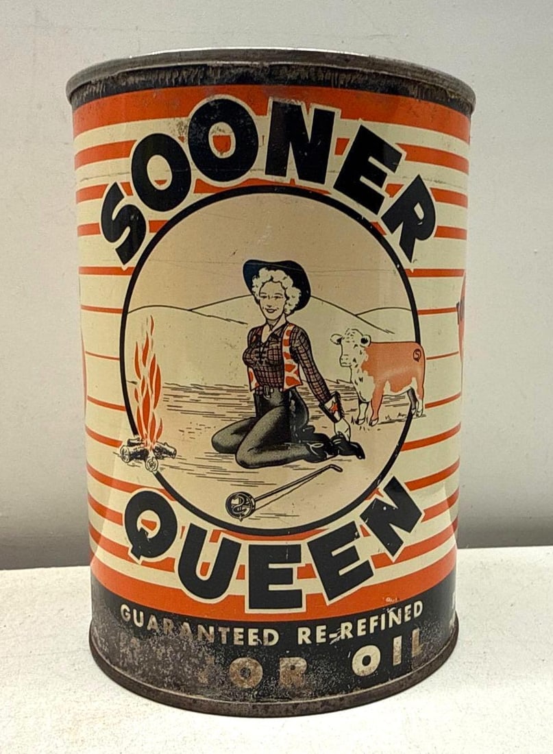 Sooner Queen One Quart Oil Can Oklahoma City, OK (1 of 16)