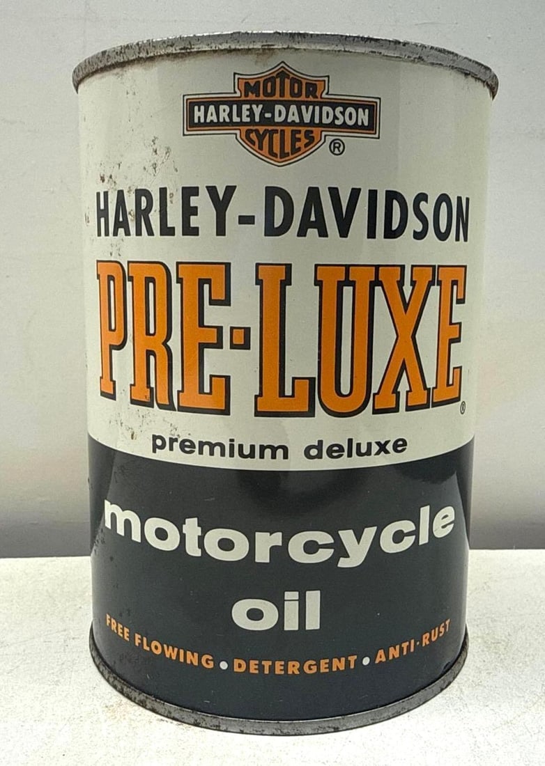 Harley Davidson Pre-Luxe Quart Oil Can (1 of 6)
