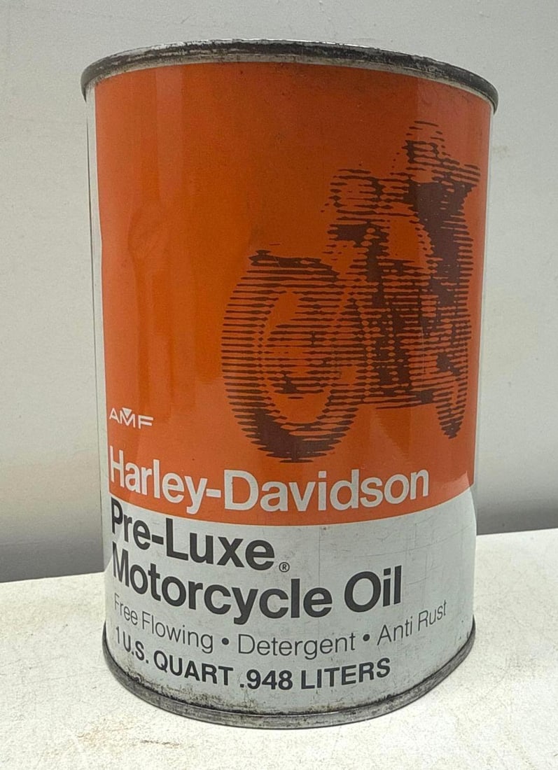 Harley Davidson Pre-Luxe Quart Oil Can (1 of 6)