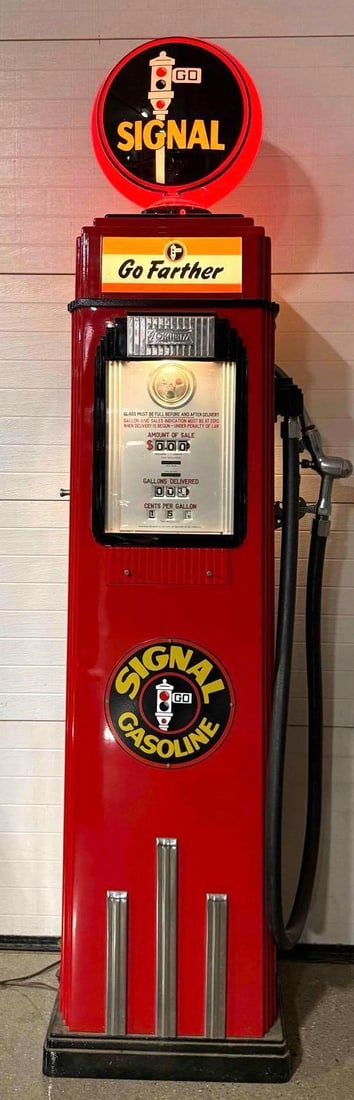 Signal Gasoline Tokheim 36B Gasoline Pump (1 of 9)