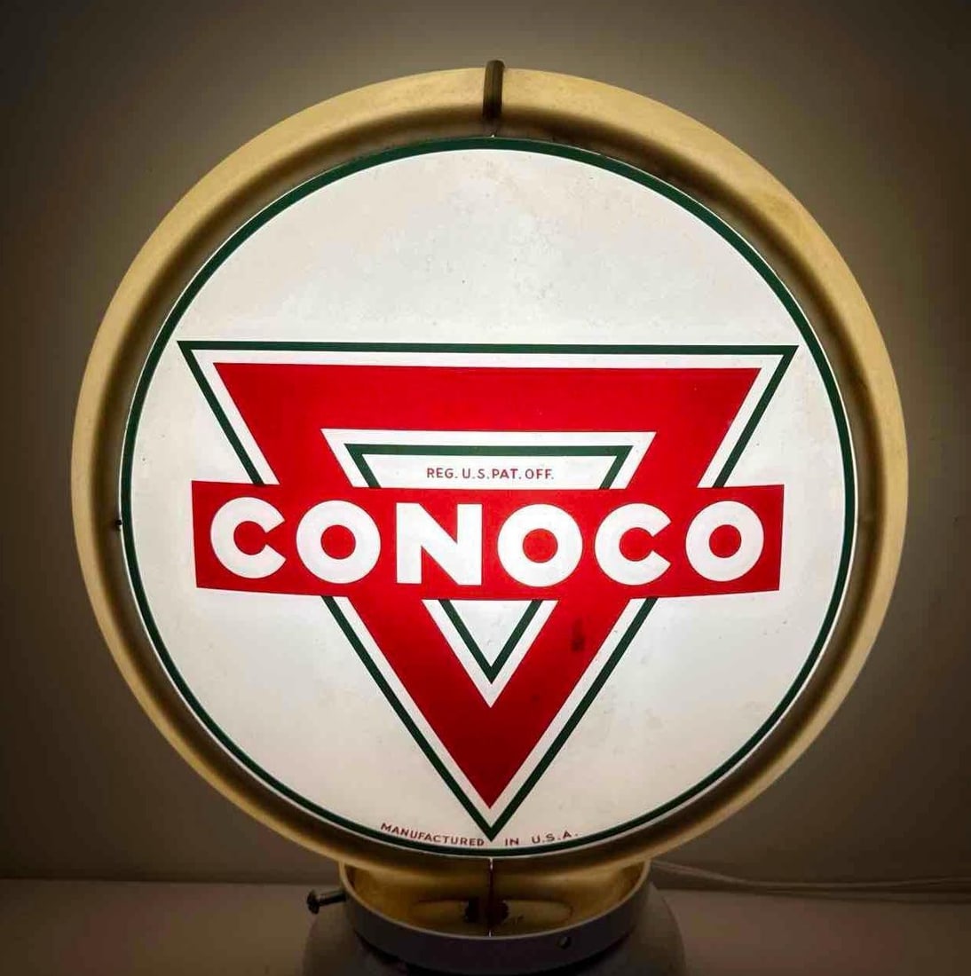 Conoco Gasoline Pump Globe (1 of 6)