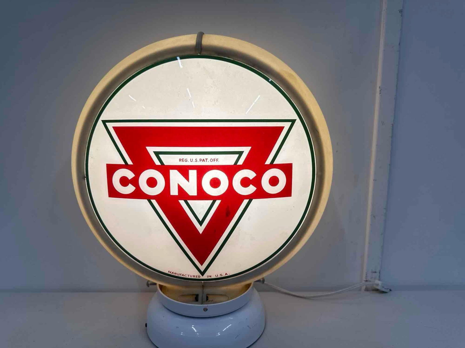 Conoco Gasoline Pump Globe - 6