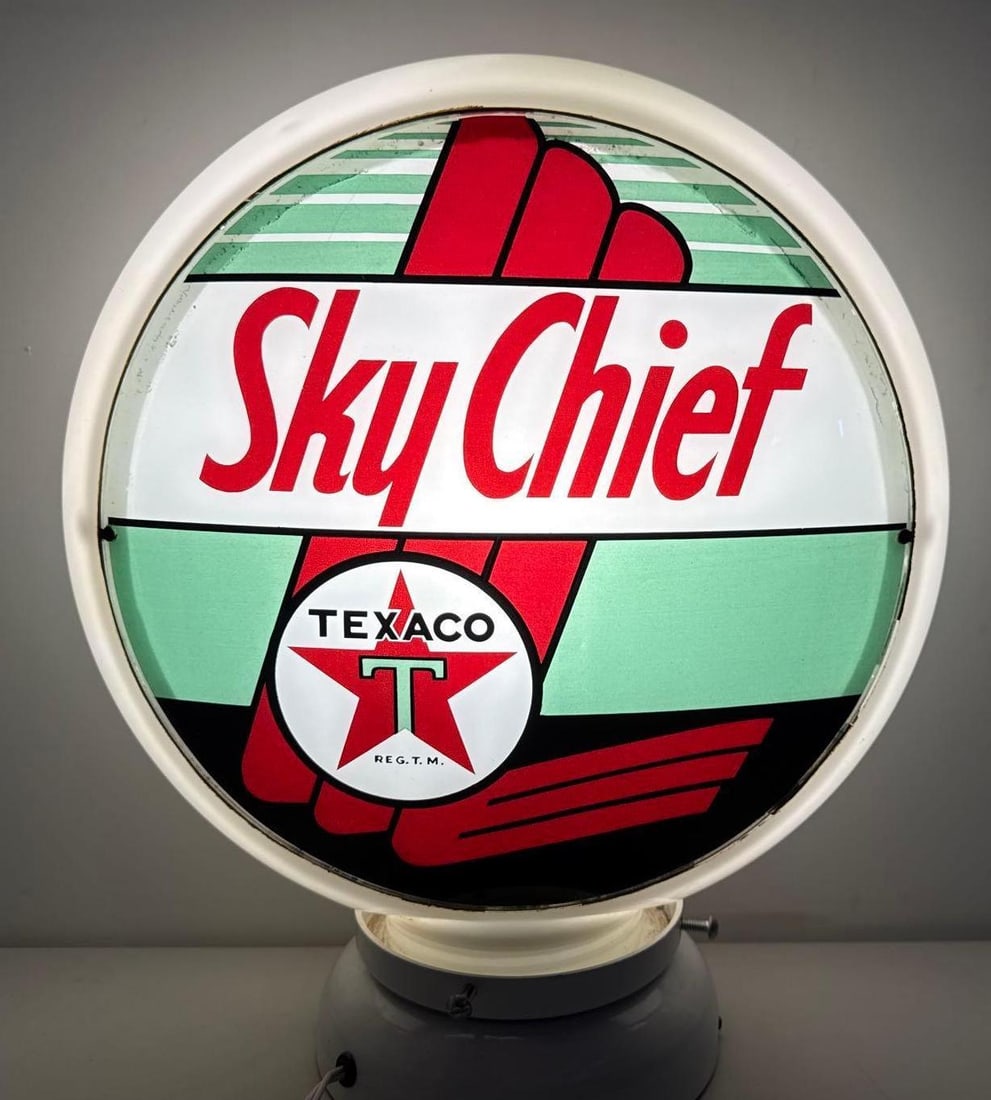 Texaco Sky Chief Gasoline Pump Globe (1 of 8)