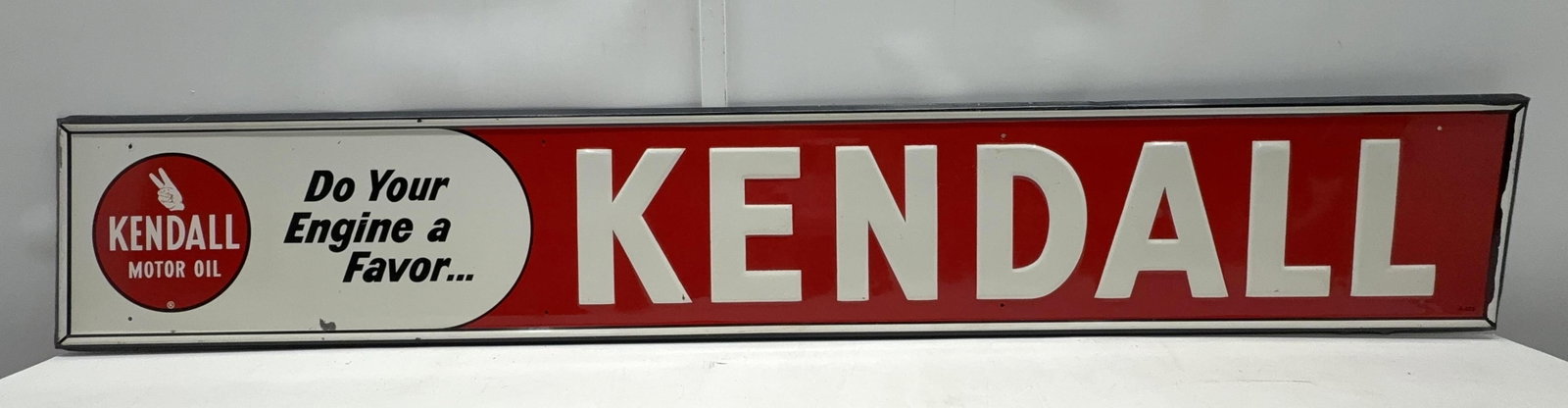 6ft Kendall Motor Oil Sign (1 of 4)
