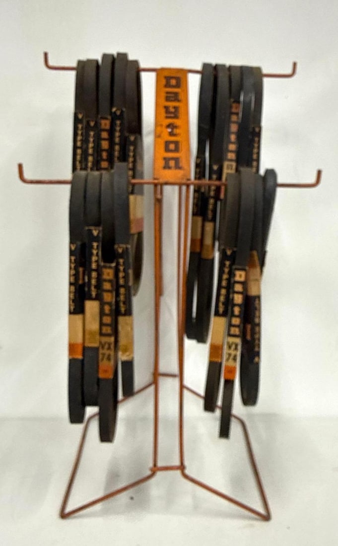 Dayton Automotive Fan Belt Rack w/ Belts (1 of 6)