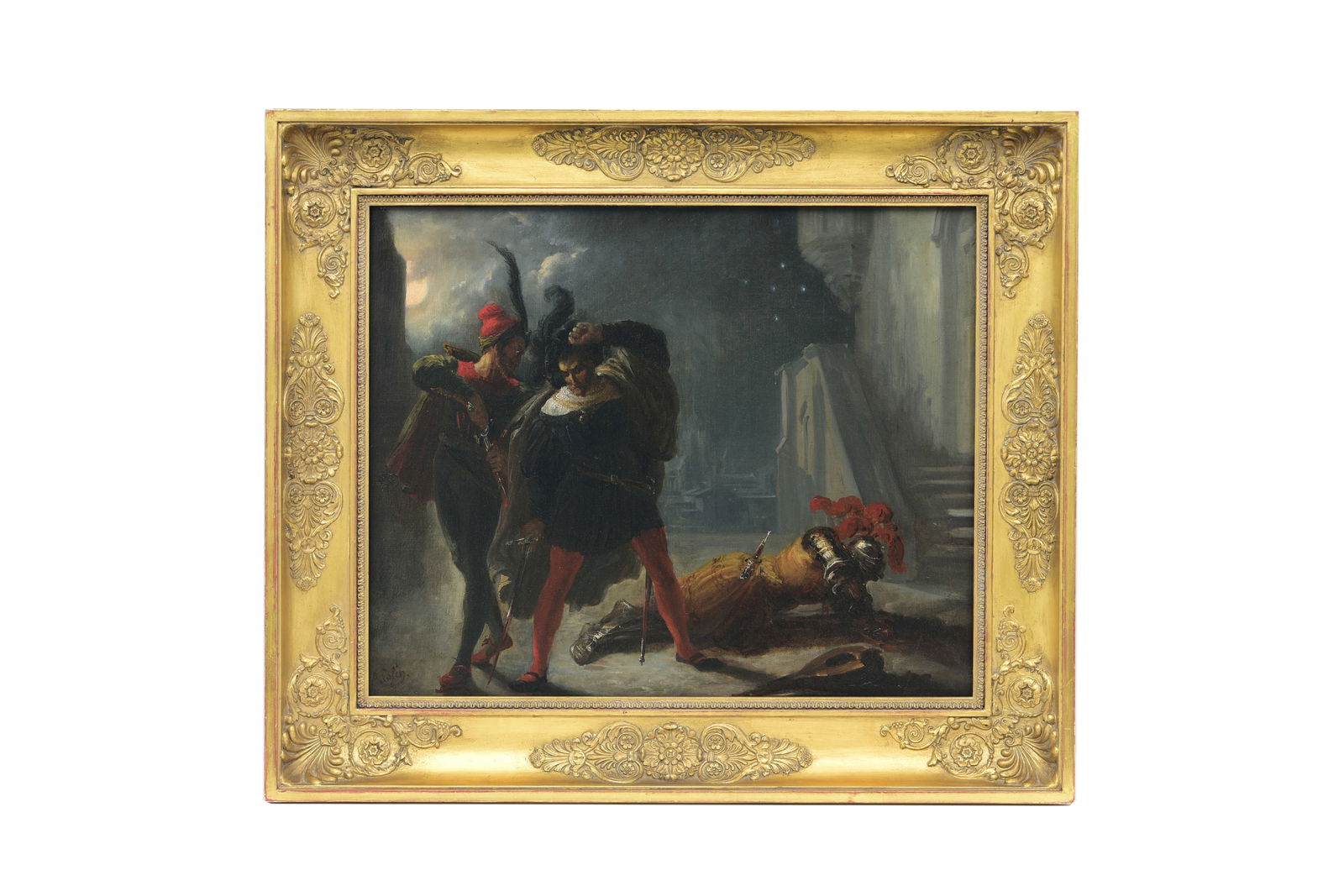 Alexandre Marie Colin (French, 1798-1875)  Death of Valentin (1 of 16)