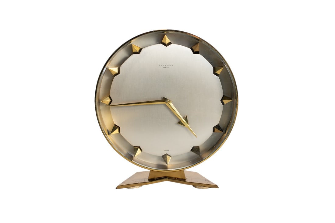 Vintage Junghans Meister Desk Clock - A Timeless Masterpiece from the 1950s (1 of 5)