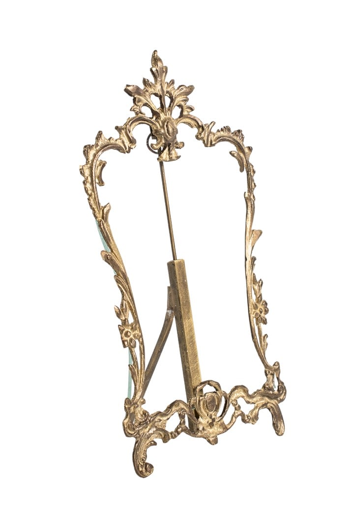 #1 Lot - 20th Century French Louis XV Gilt Bronze Beveled Glass Picture Frame #1 (1 of 6)